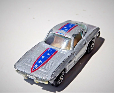 Modellauto Corvette No1078 von Yatming bespielt gut erhalten