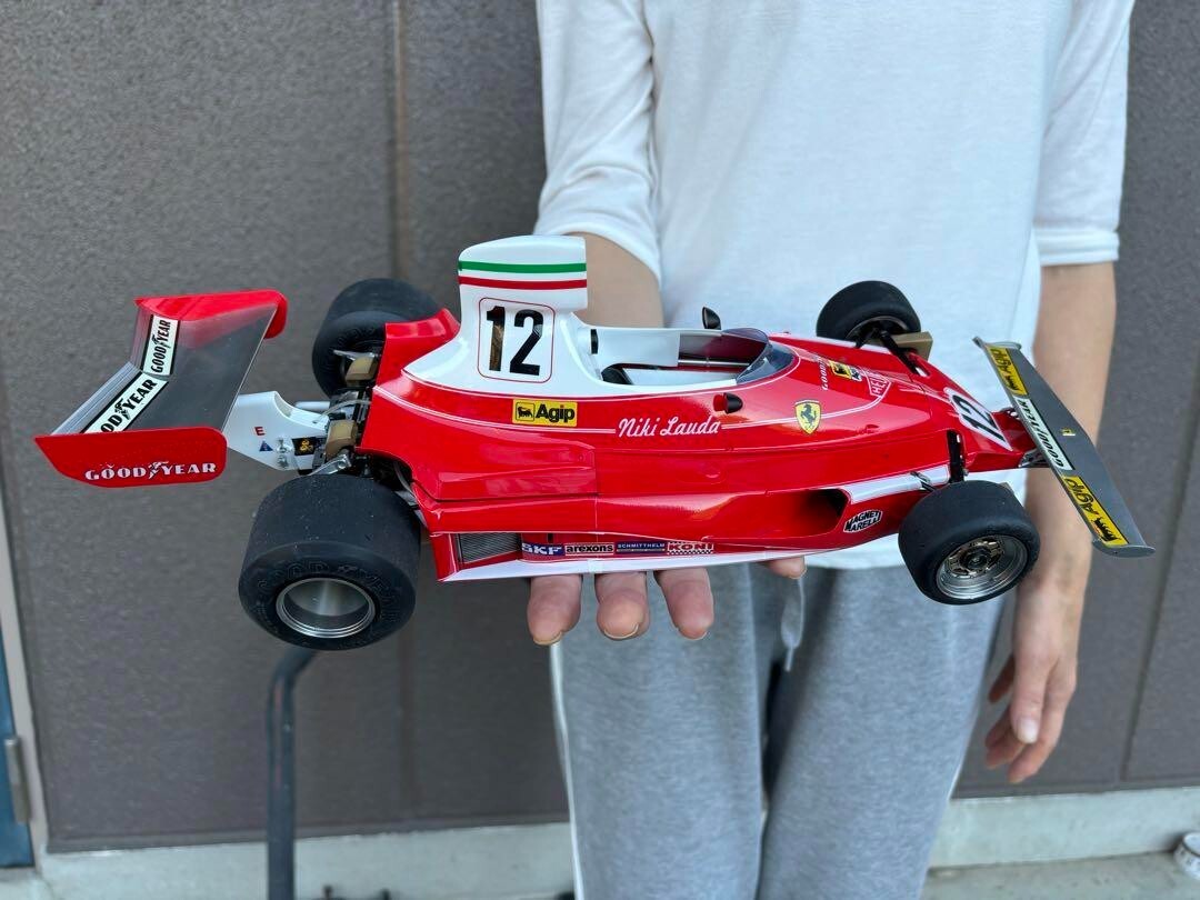 Tamiya 1/12 F1 Ferrari 312T Niki Lauda big scale finished Tamiya 1/12 F1 Ferrari 312T Niki Lauda big scale finished