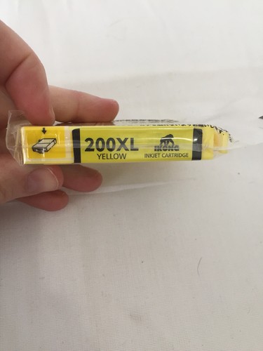 IKONG 200XL Ink Cartridge Yellow New Sealed In Pouch lot 430/431 - Picture 4 of 4