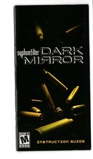 Syphon Filter Dark Mirror PSP MANUAL ONLY Insert Authentic