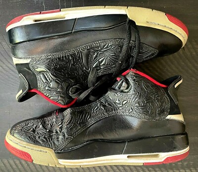 Nike Air Jordan Dub Zero GS  Black Cement  311047 013 Youth Sz 7Y Women Size 8.5