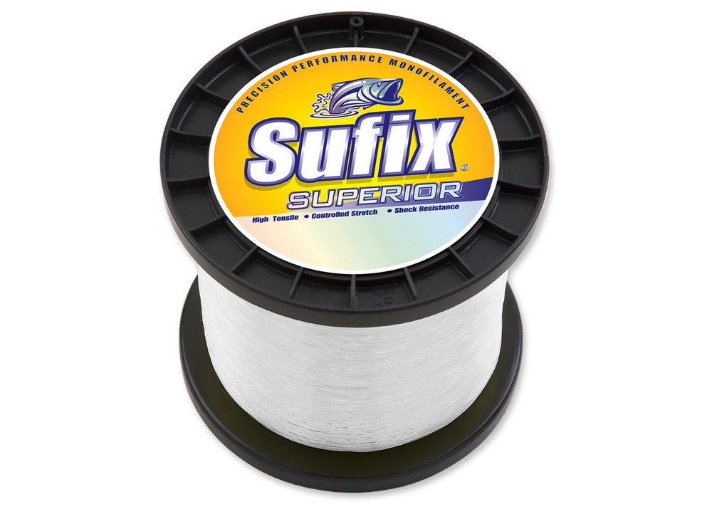 Sufix Superior Monofilament Fishing Line | 1 Kg Spool | Clea