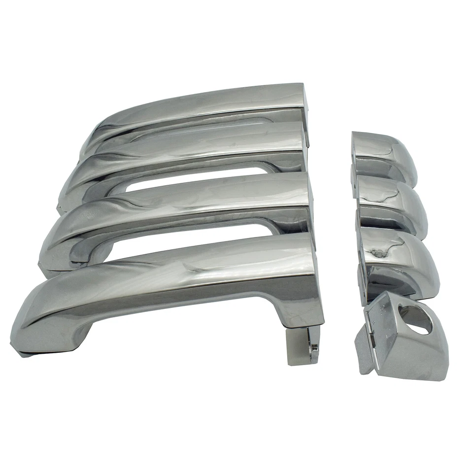 Chrome Front Rear LH RH Exterior Door Handle for Hyundai Veracruz 3.8L 2007-2012 - Image 2 of 4