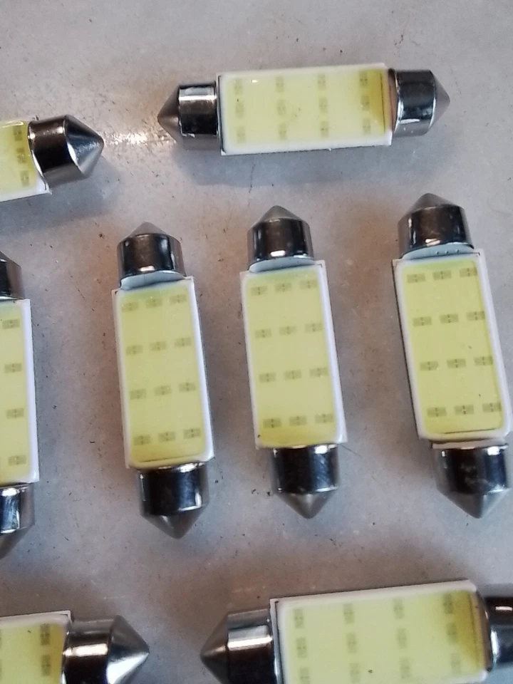 ⚡ 10 x 24v LED 41mm C5W BOMBILLAS FESTÓN HGV AUTOBÚS AUTOCAR INTERIOR Blanco Frío 6000k Foto 3 de 4