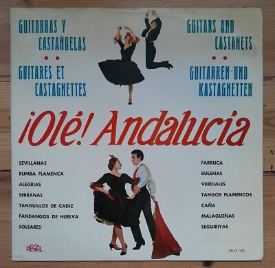 A. LABRADOR A. DUENAS P. RUMBERO ¡Olé! Andalucia Guitarras Y Cuerpo De Baile LP
