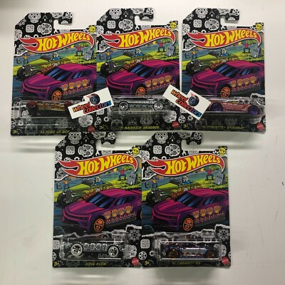 5 Car Set * 2021 Hot Wheels HALLOWEEN Dia De Los Muertos * In Stock Now | eBay