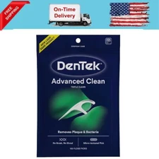 DenTek Triple Clean Advanced Floss Picks, No 150 Count (Pack of 1)