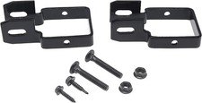 2" Square Steel Fence Brackets with Screws and Bolts - Fence Railing Brackets