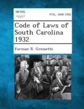 Code Of Laws Of South Carolina 1932