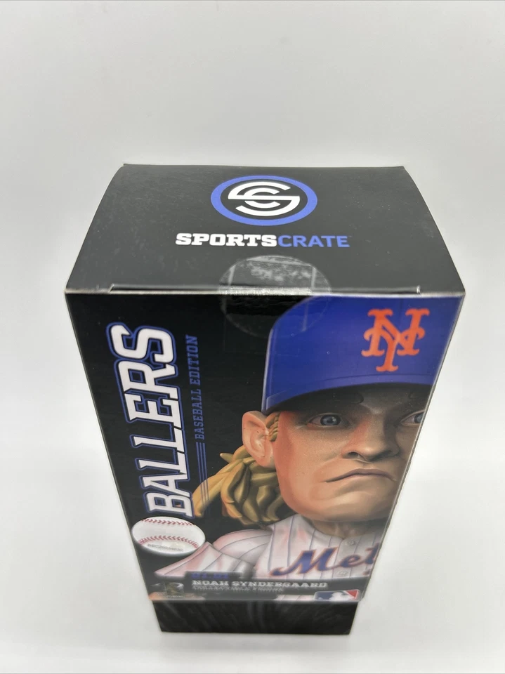 Noah Syndergaard New York Mets MLB Sports Crate 4-Inch Action Figure – New - Image 2 of 4