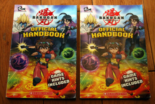 *2 Copies* BAKUGAN Battle Brawlers Official Handbook 2009 Scholastic - Book Lot - Picture 1 of 1