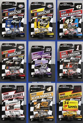 2023 NASCAR Authentics (WAVE 6) Diecast Cars (FULL SET) 1/64