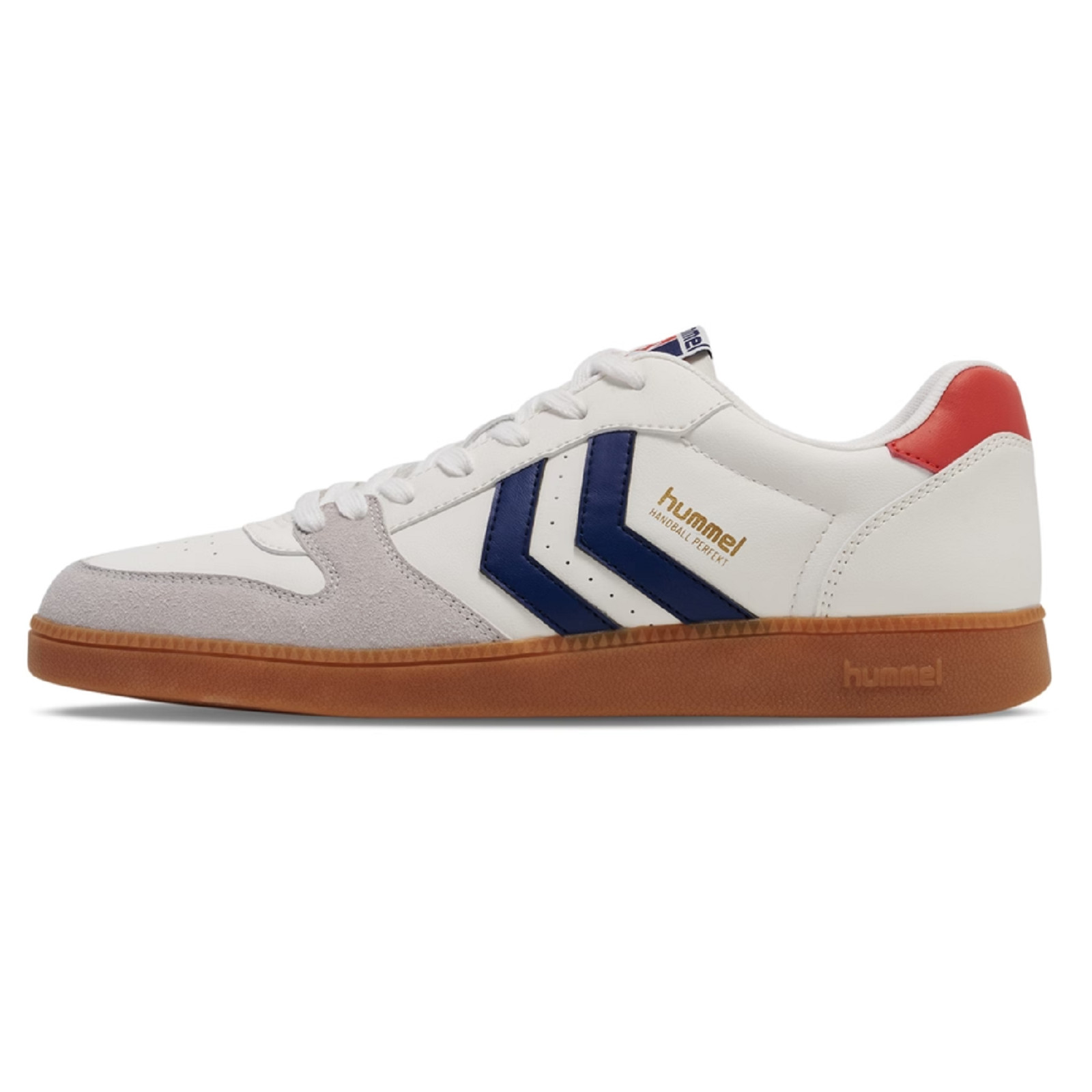 Hummel Sneaker Handball Perfekt SP retro Sportschuhe Turnschuhe wei 226303 9253 12590₽