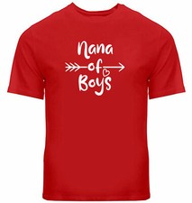Nana Of Boys Shirt Casual T-shirt Funny Grandma Nana Birthday Gift Nana Tee Boy