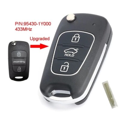 Remote Control Picanto Remote Control Key Fob Replacement for KIA Picanto Morning 2011 2012 | eBay