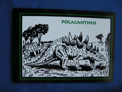 1993 Acid Rain Studios Dinosaur Terror  Polacanthus card #3B