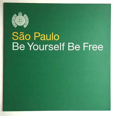 São Paulo - Be Yourself Be Free * 12' Vinyl Ltd Ed 1998 1st Press * Free P&P UK