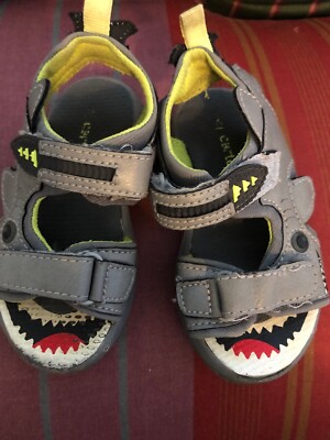 carter's shark sandals