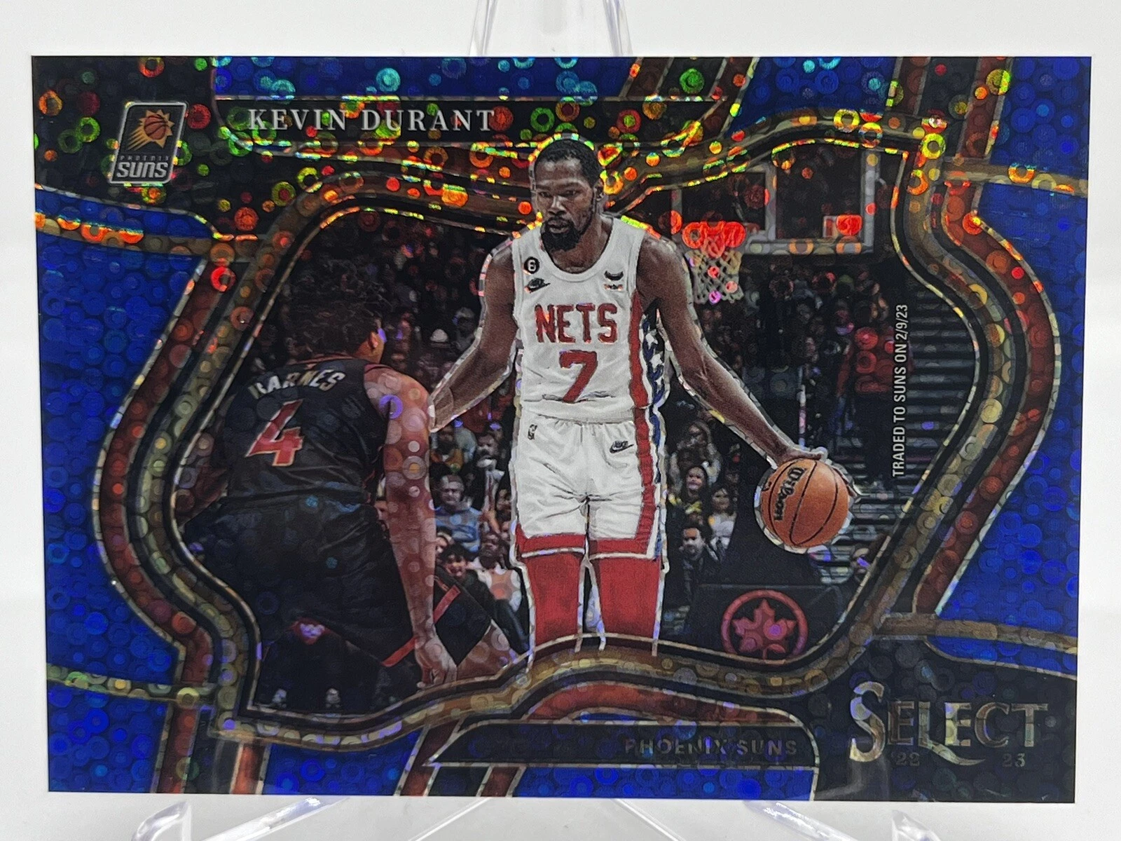 2022-23 Select Blue Disco #237 Kevin Durant Courtside d#/25