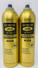 WONDER LACE BOND ADHESIVE SPRAY SENSITIVE { 2 Bottles} 420 Ml Each
