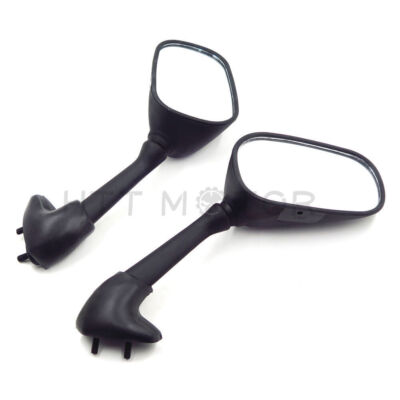 Racing Mirrors For Yamaha YZF R1 2007-2008 YZF R6 01-02 06 Black Oem Replacement