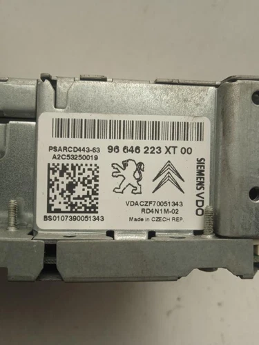 96646223XT Sistema Audio/Radio Cd para CITROEN C4 PICASSO * 2007 709863 - Imagen 3 de 6