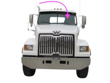 Fits:80-2000 Western Star Constellation Series Conventional CAB Windshield Left