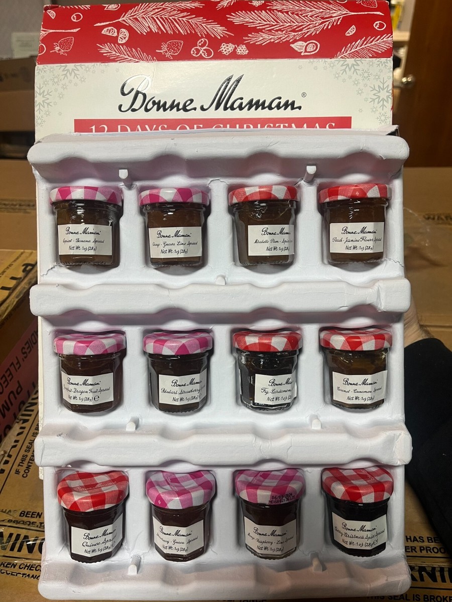 Bonne Maman 12 Days Of Christmas 12 Limited Edition Jars best by
