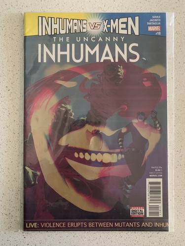 Uncanny Inhumans #18 - 2017 Inhumans vs X-Men - Marvel Comics Combined ...
