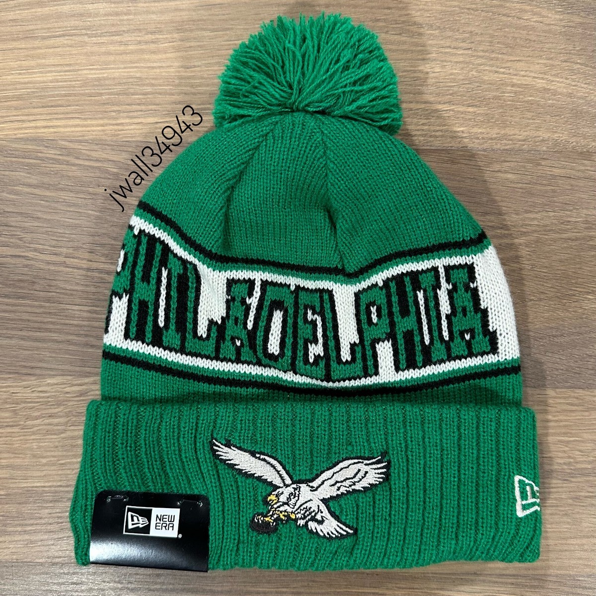 Philadelphia Eagles Kelly Green New Era Men's NFL Sideline Knit