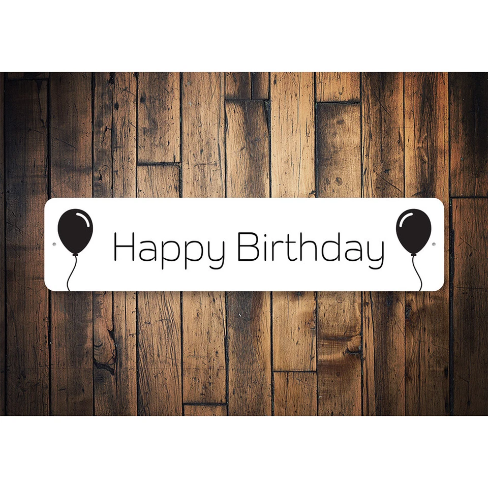 Металлический знак с днем рождения - Изображение 2 из 4