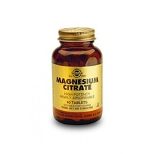 Solgar Magnesium Citrate Tablets, 60 Count