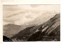 RPPC Photo Postcard Sanborn R-1518 Long's Peak CO From Trail Ridge-PP9