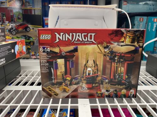 NUOVO Set showdown LEGO Ninjago THRONE ROOM #70651 con Nya, Skylor, Harumi Nuovo con scatola - Foto 1 di 8
