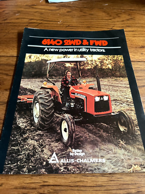 洋書 ALLIS CHALMERS Allis Chalmers 6140 Tractor For 1982 Brochure FCCA | eBay