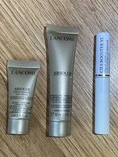 Lancome Absolue Soft Cream, Booster XL Mascara Lash & Oil In Gel Cleanser Travel