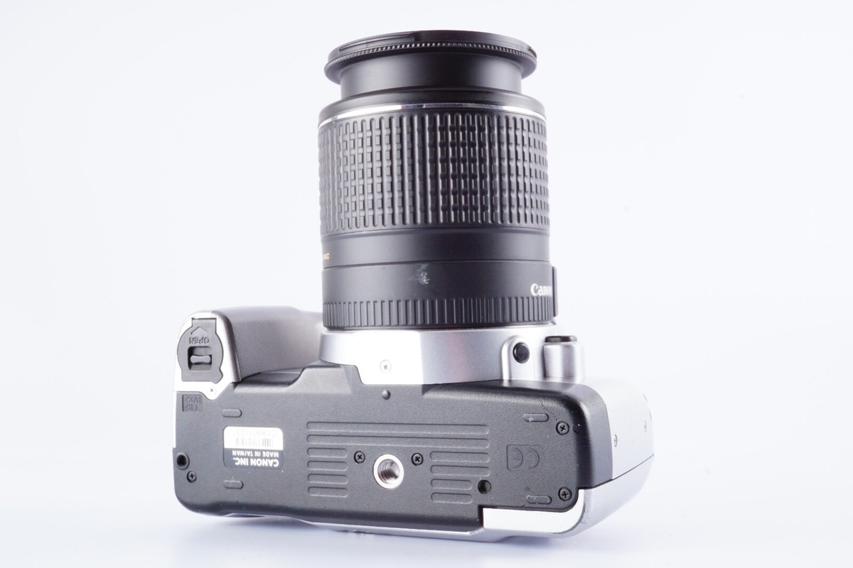 EX+5 Canon EOS Kiss 5 35mm Film Camera w/ EF 28-90mm F/4-5.6
