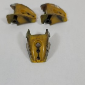 3X LEGO Bionicle Barraki Carapar Thigh Shoulder Cover Part 57557pb01 Lot 8918