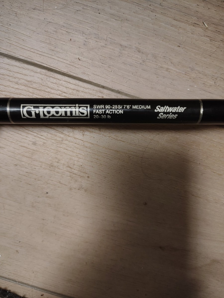 G. Loomis Saltwater Series SWR 90-25S Fast Action 20-30lb 7'6