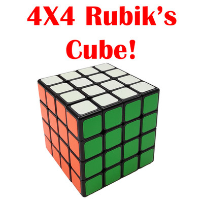Rubik's Cube Game Brain Teaser Puzzle 4x4x4