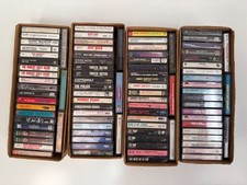 Lot 93 Vintage Cassette Tapes Rock 70s 80s 90s Zappa Led Zeppelin Police ZZ Top