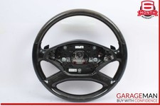 10-14 Mercedes W221 S550 Vorderer Linker Seitenlenkrad Holz Mit Paddle Shiftern 10-14 Mercedes W221 S550 Vorderer Linker Seitenlenkrad Holz Mit Paddle Shiftern