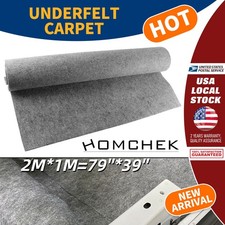 79" 39" 2mm Brand New Sub woofer Speaker Box Carpet Wrap Trunk Liner Under-felt