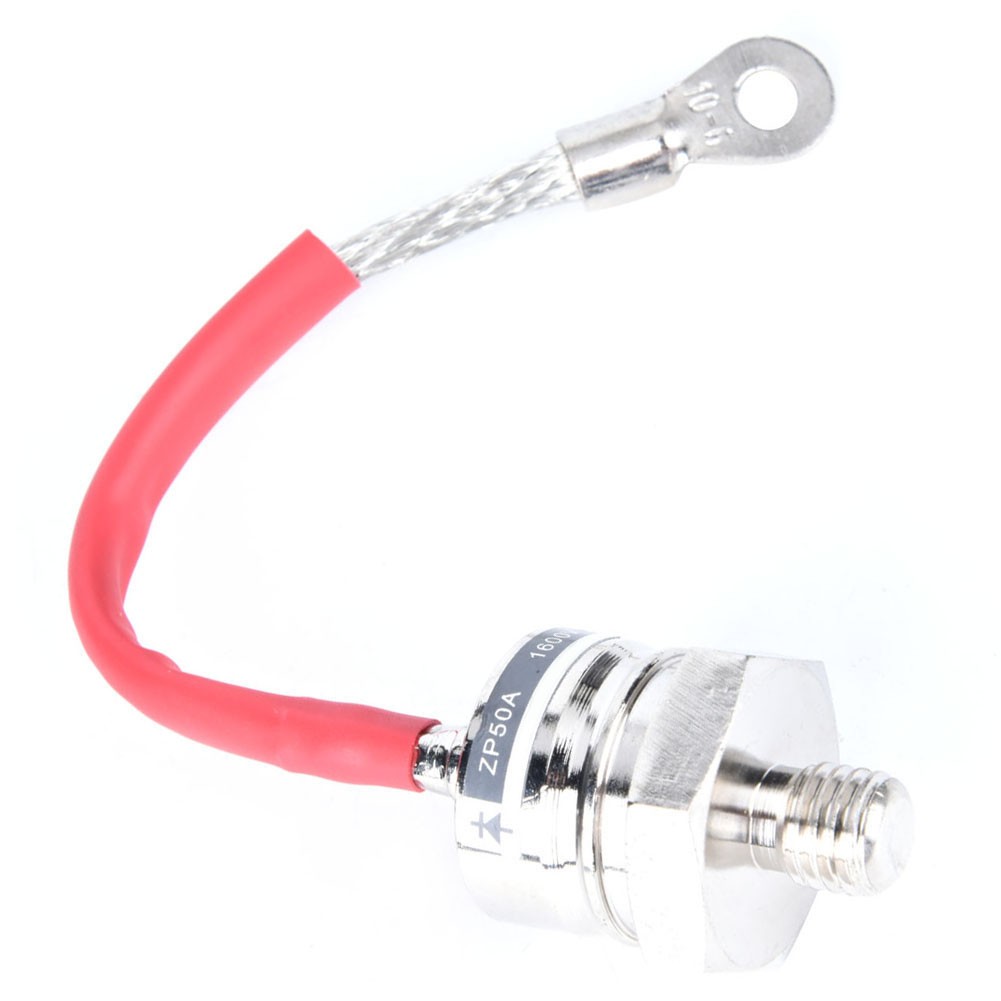 ZP50A 1600V Spiral Type Rectifying Rectifier Diode 12mm Male Thread Diodes