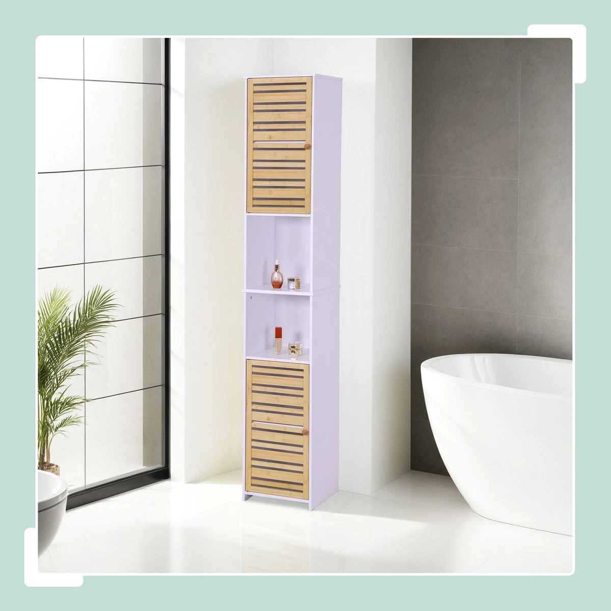 Armario de baño armario alto armario de inodoro armario alto de baño armario de inodoro 190 cm