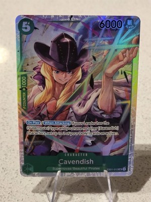 Cavendish Super Rare - EB01-012 - Premium Booster -The Best- Vol. 2 One Piece NM