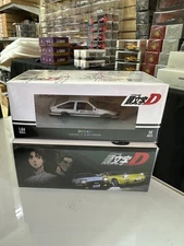 TOYOTA AE86 TRUENO INITIAL D 1/64 DIECAST CAR BY TIME MICRO DREAM TM