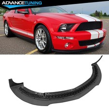 Fits 07-09 Ford Mustang Shelby Gt500 Oe Front Bumper Lip Spoiler Pp Textured