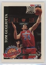 1992-93 NBA Hoops Magic's All-Rookie Team Tom Gugliotta Magic Johnson #5 HOF 0q3