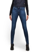 G-Star Damen Jeans 3301 Skinny Wmn, Medium Blau Aged W24 L32